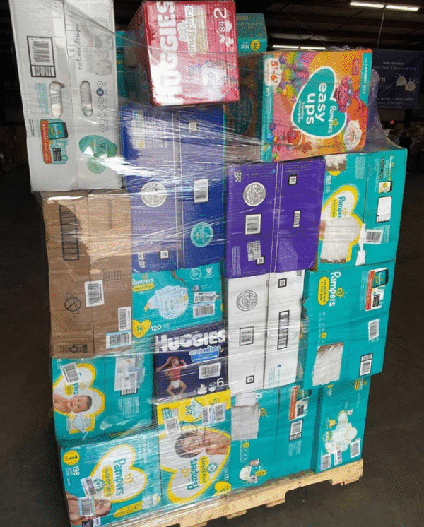 baby essentials pallets